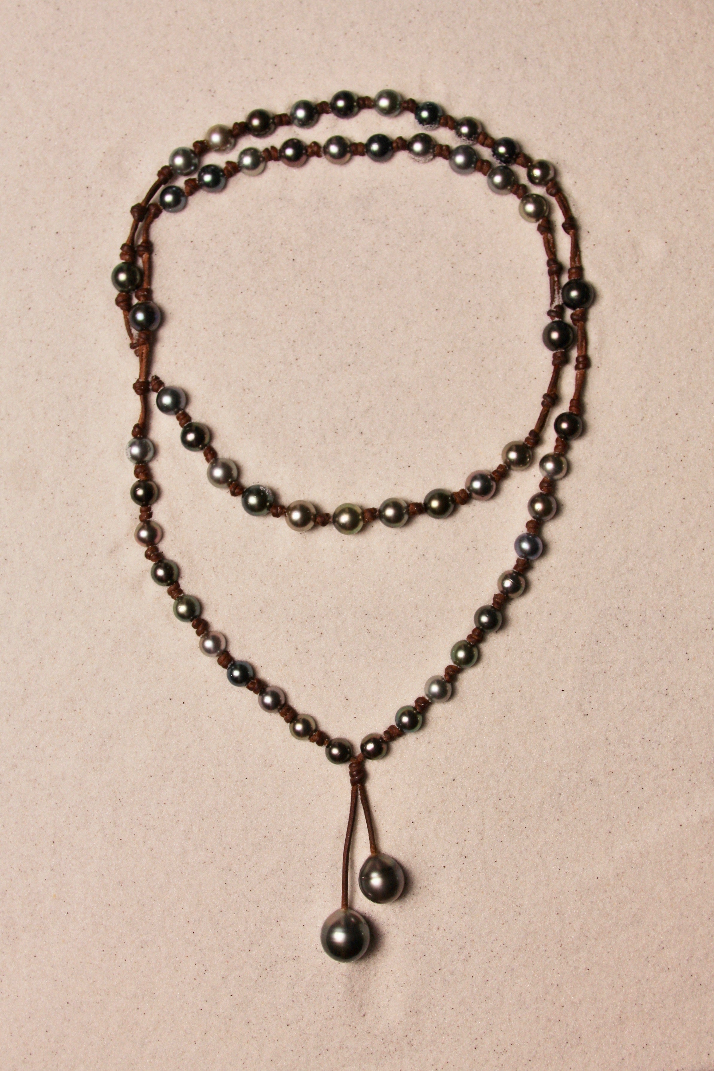 Black Tahitian Rosary