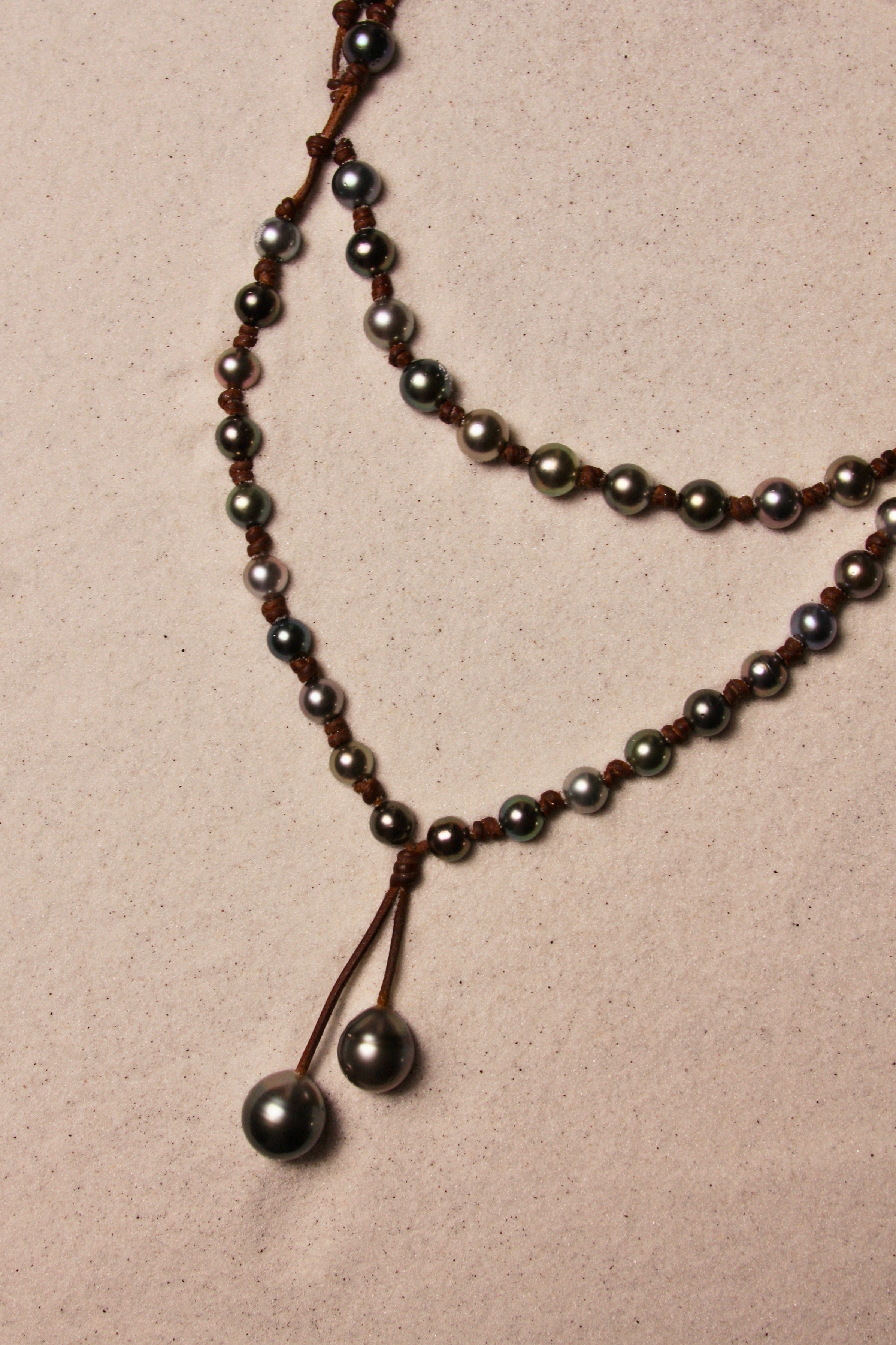 Black Tahitian Rosary