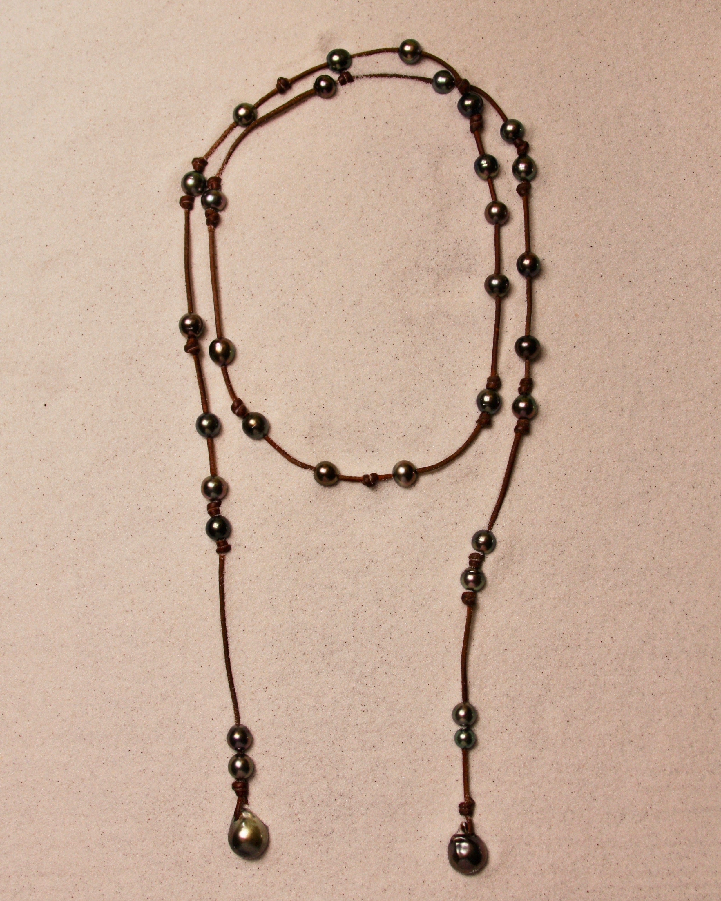 Black Tahitian Scarf