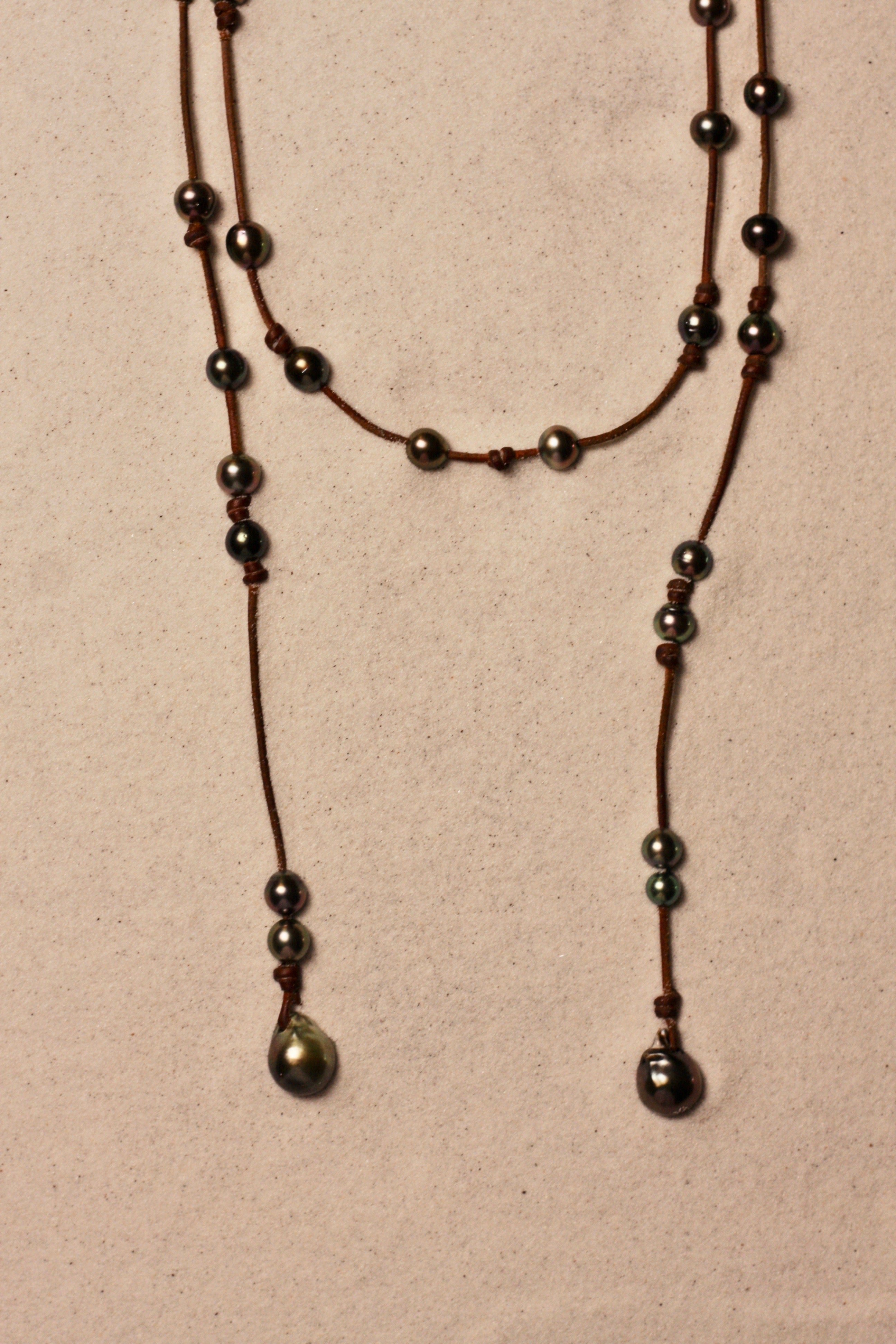 Black Tahitian Scarf