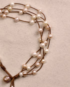 Music Necklace Four Strand Multi