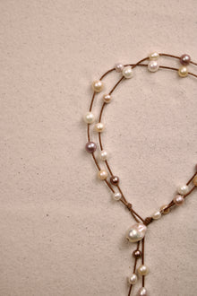 Music Necklace Two Strand Multi