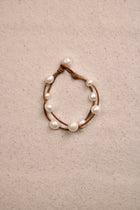 Music Bracelet Two Strand White
