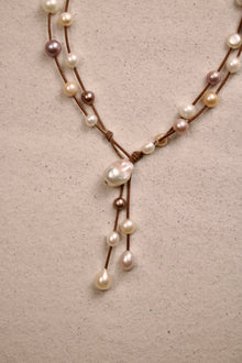 Music Necklace Two Strand Multi