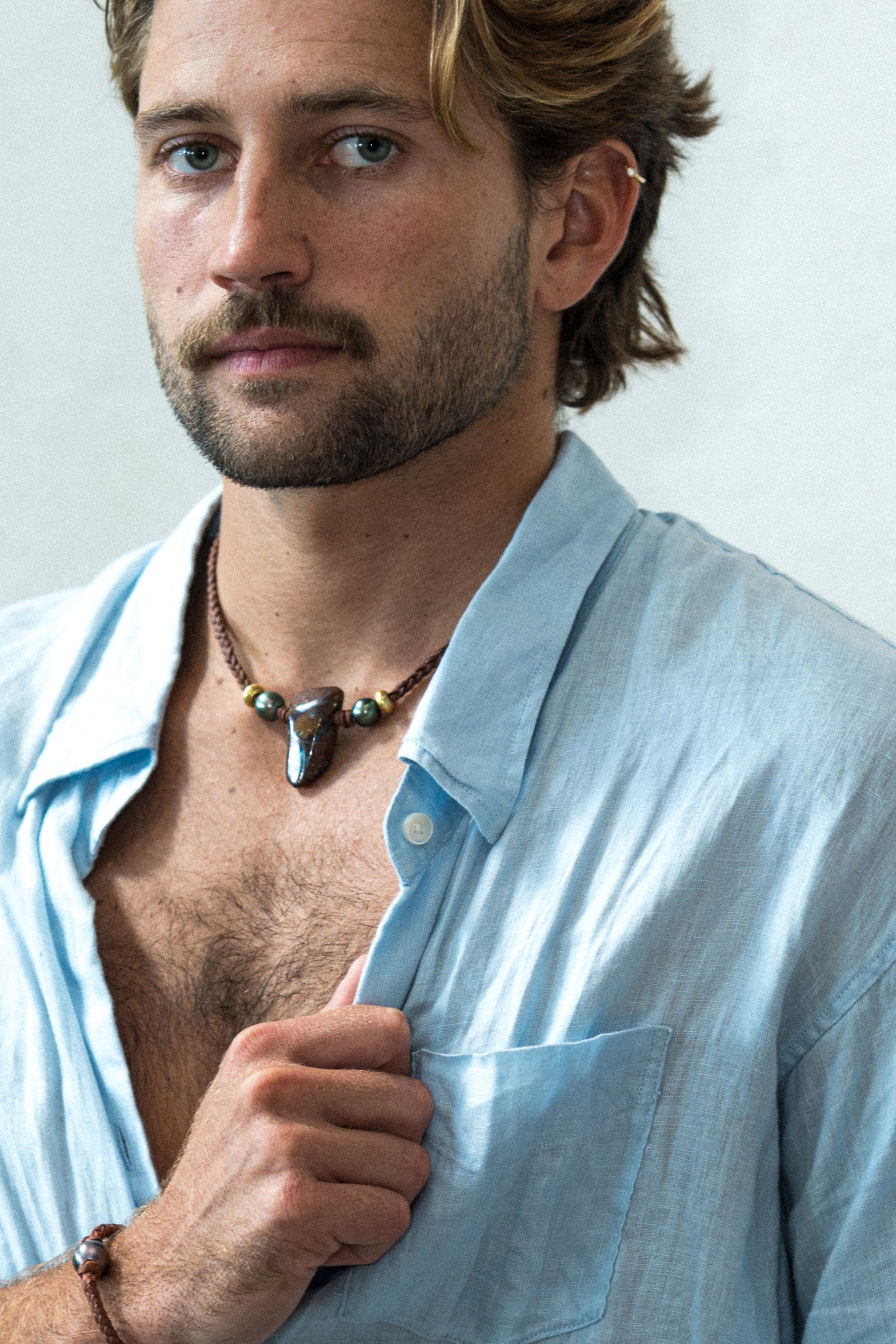 Australian Boulder Opal Chocker