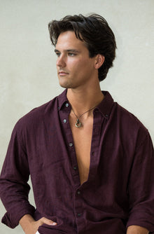 Silver African Dread Ring Necklace