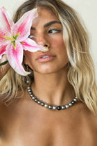 Black Tahitian Lariat