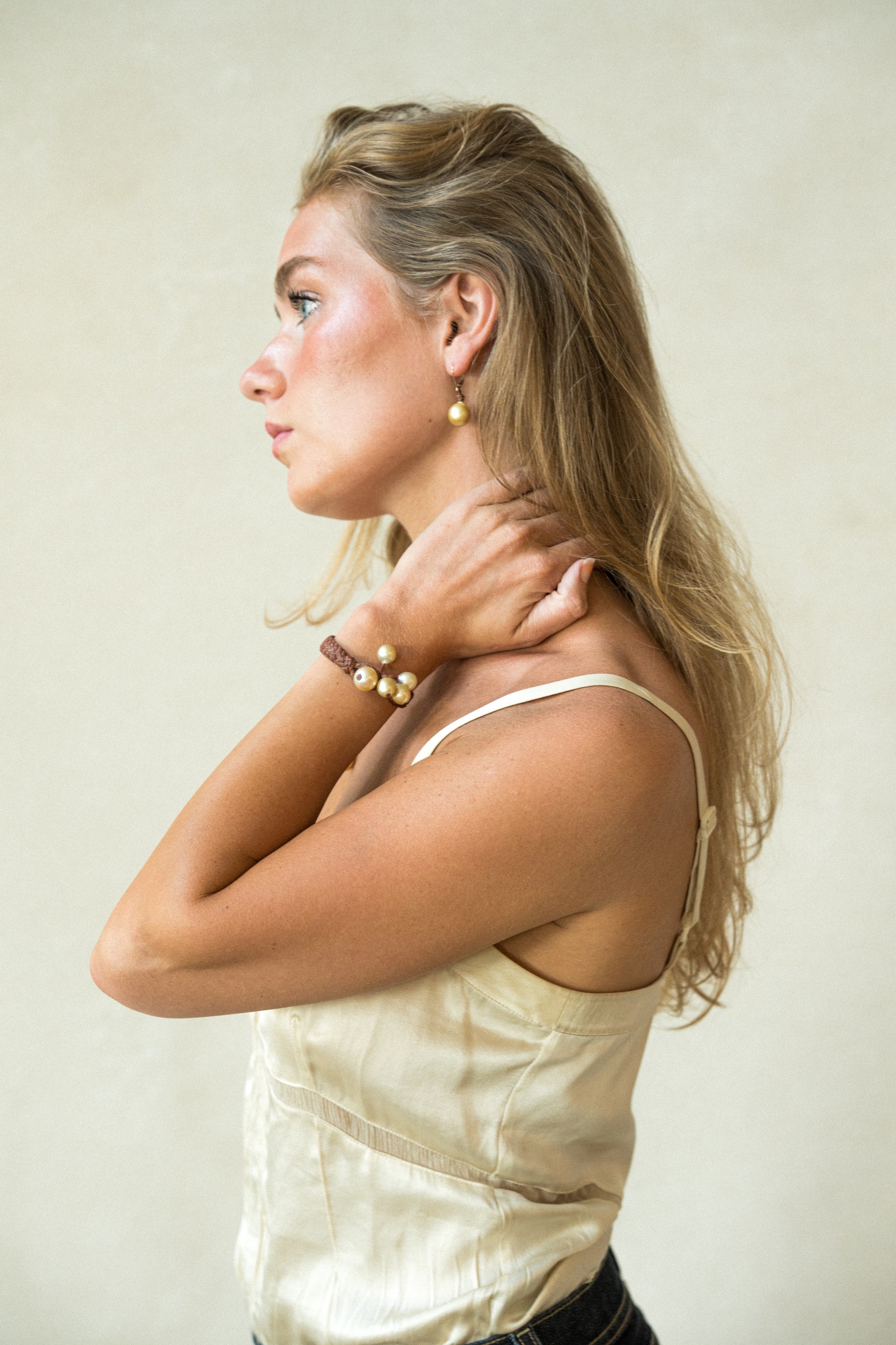 South Sea Gold Round Drop