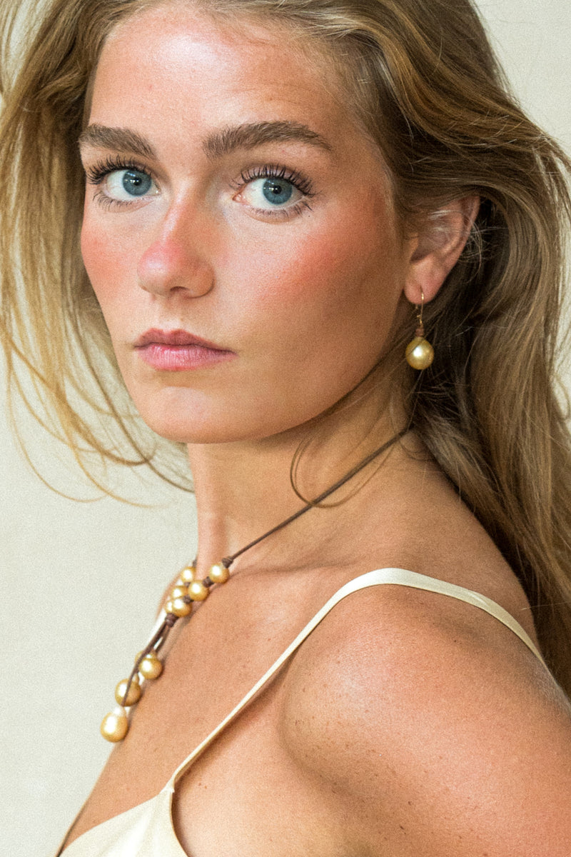 South Sea Gold Round Drop