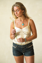 Turquoise & Gold Saba