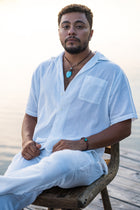 Larimar Wave Necklace