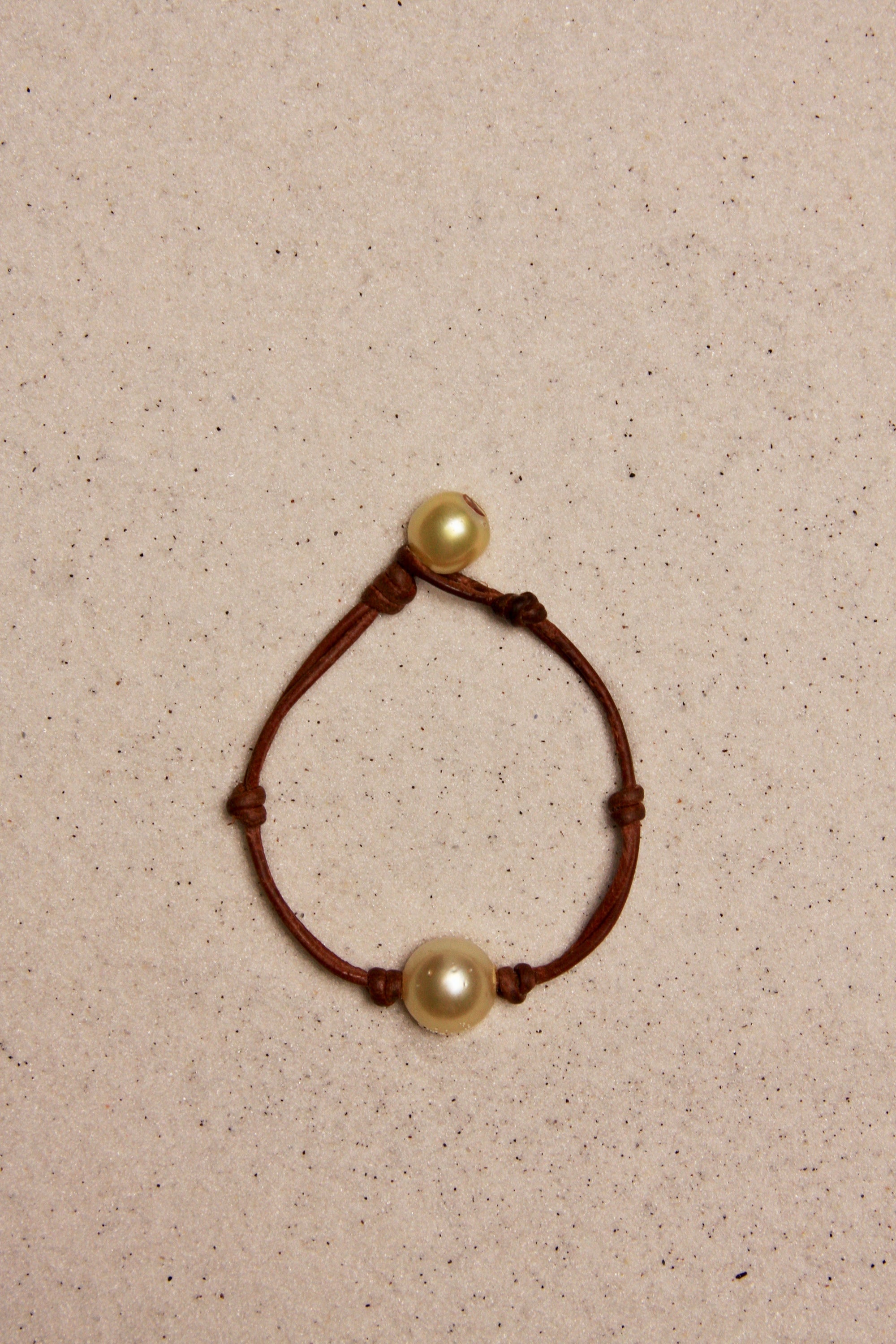 South Sea Gold Single Pearl Bracelet