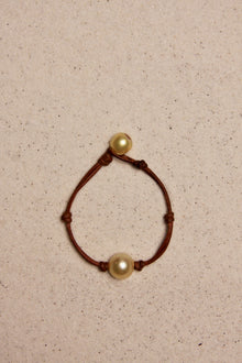 South Sea Gold Single Pearl Bracelet