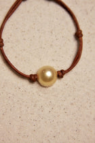 South Sea Gold Single Pearl Bracelet