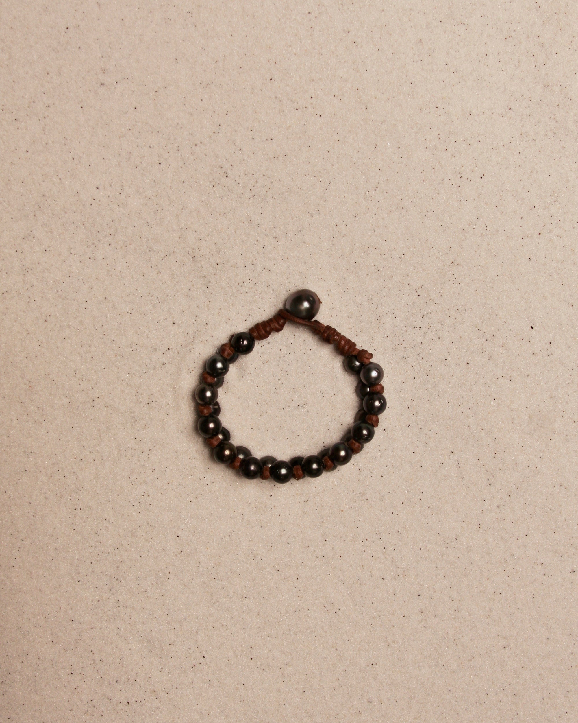 Black Tahitian Triple Weave