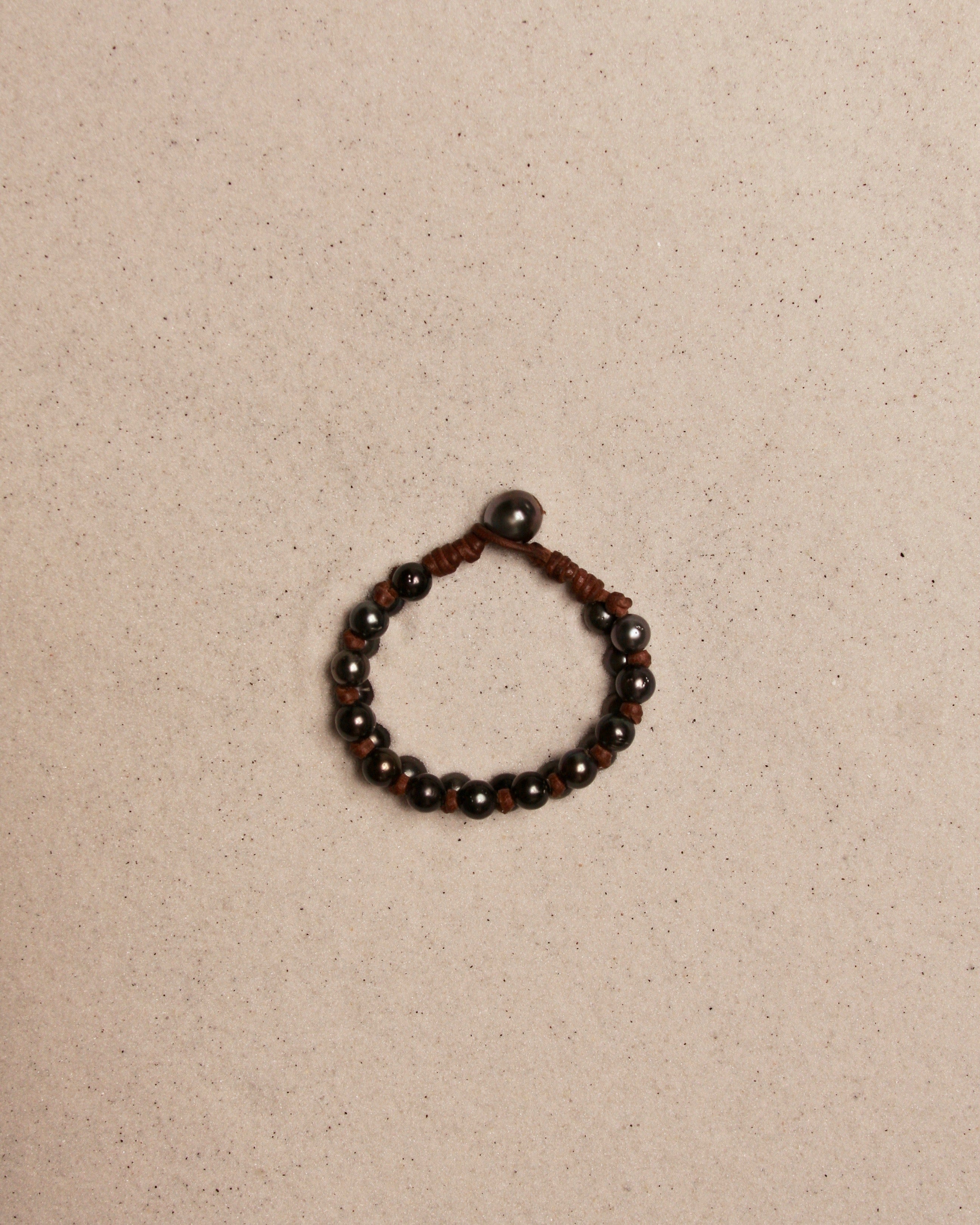 Black Tahitian Triple Weave