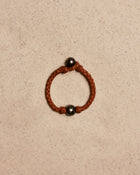 Black Tahitian Single  Braided Bracelet