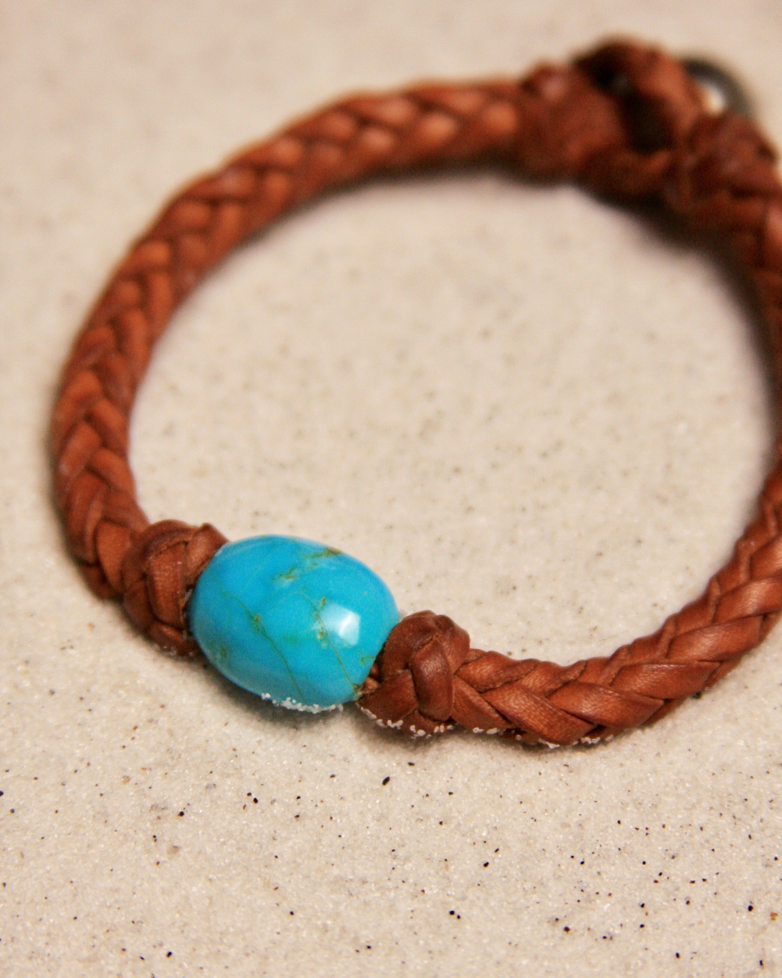 Turquoise Single Braided Bracelet