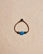 Tahitian & Turquoise Braided Bracelet