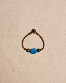 Tahitian & Turquoise Braided Bracelet