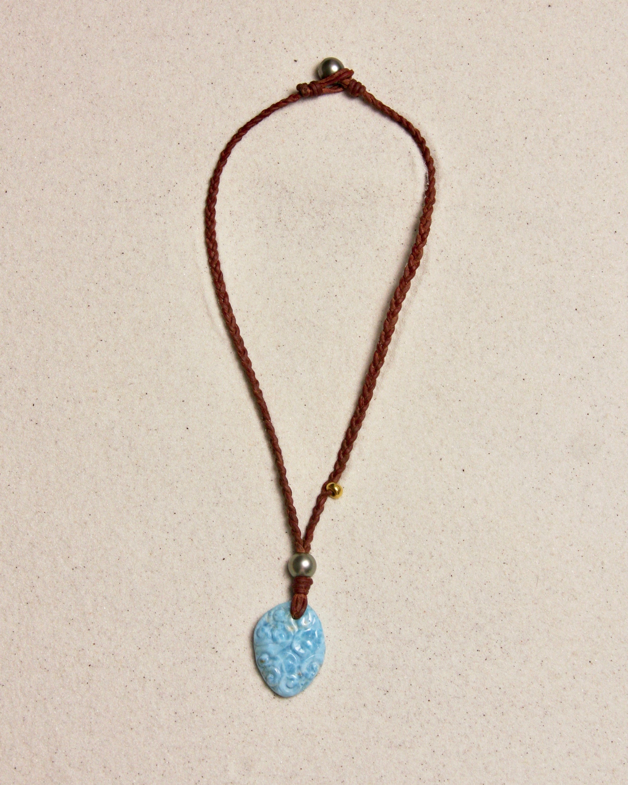 Larimar Wave Necklace