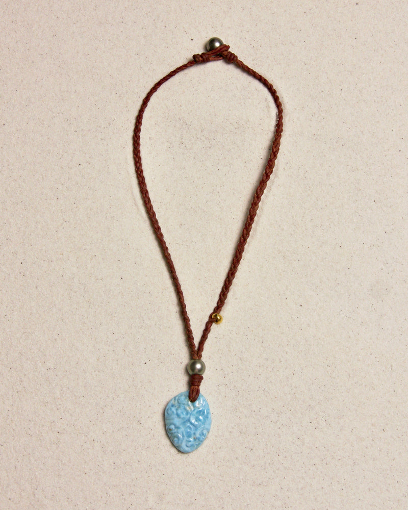 Larimar Wave Necklace