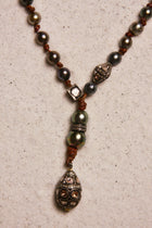 Black Tahitian & Pave Diamond Symphony