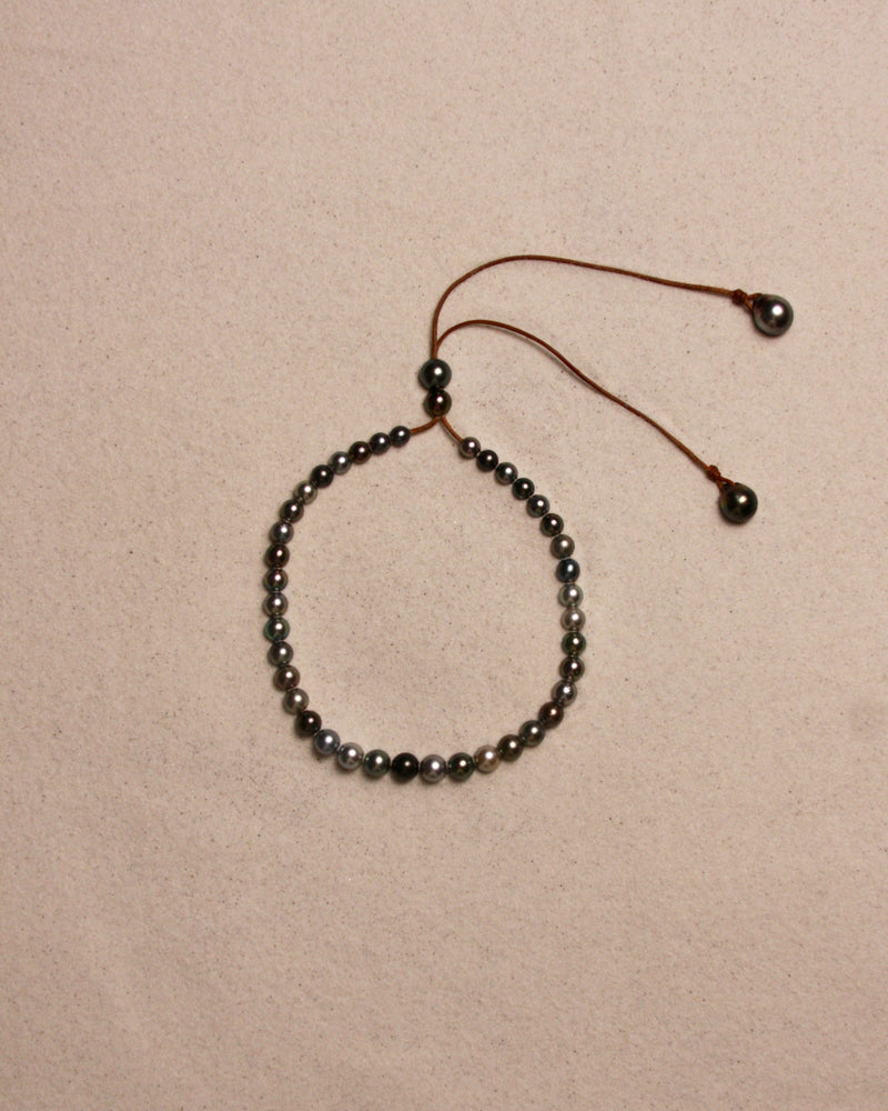 Black Tahitian Lariat