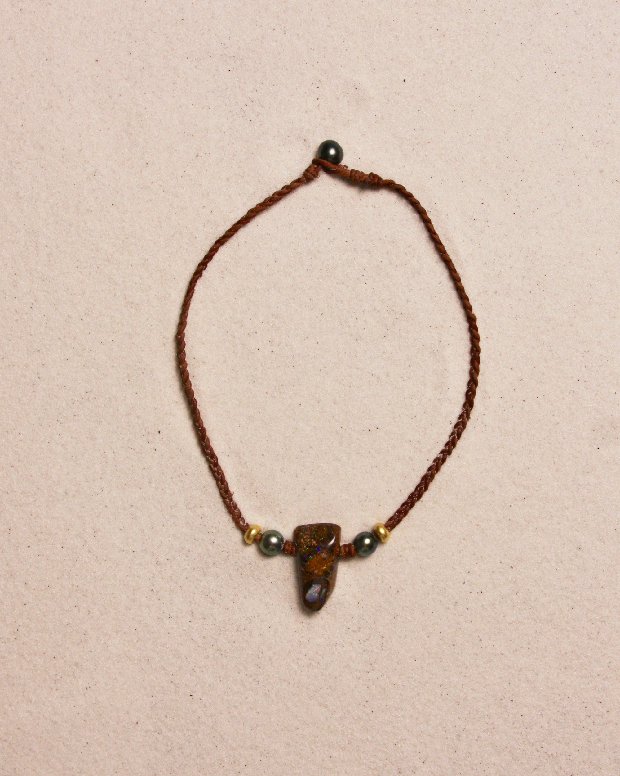 Australian Boulder Opal Chocker