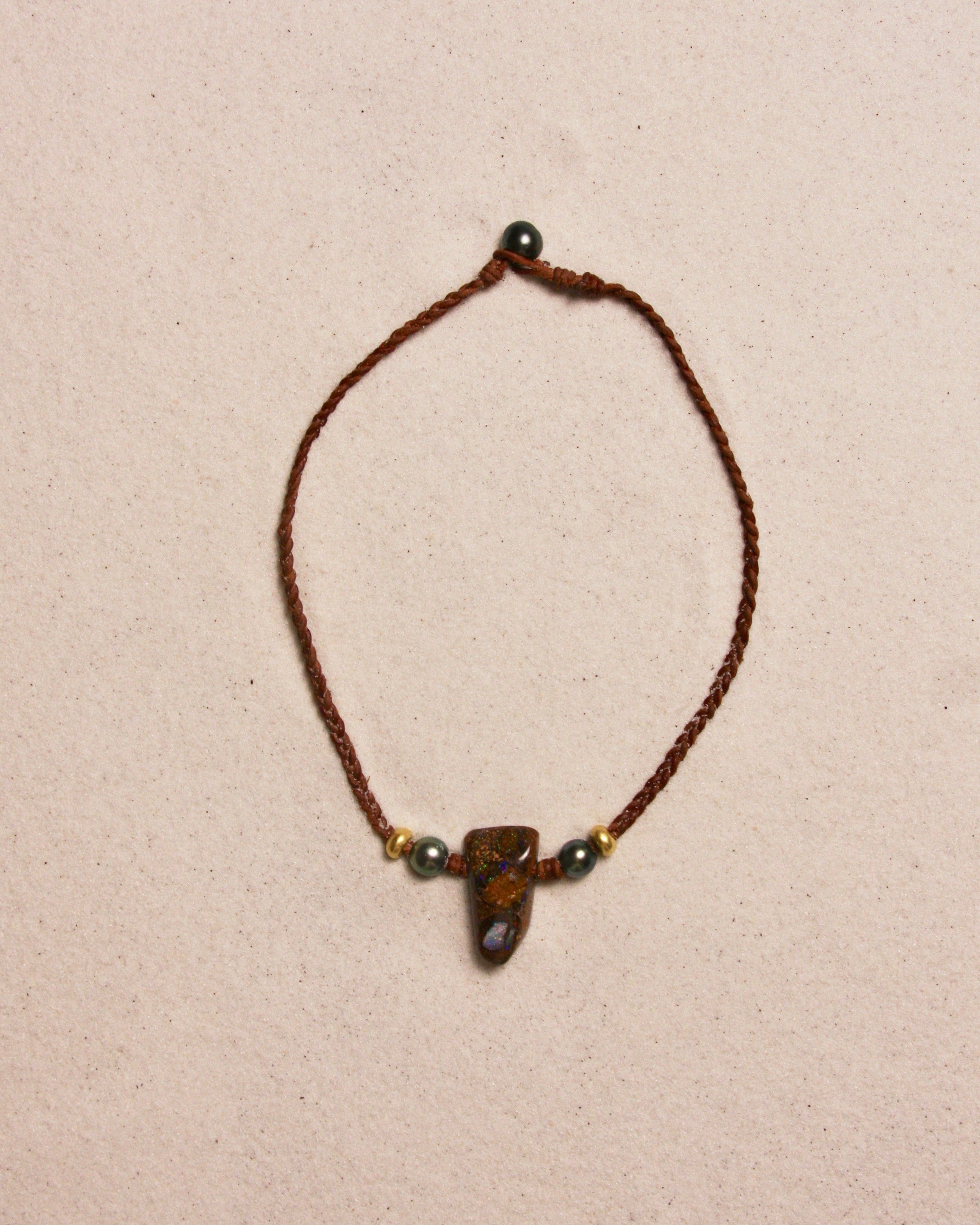 Australian Boulder Opal Chocker