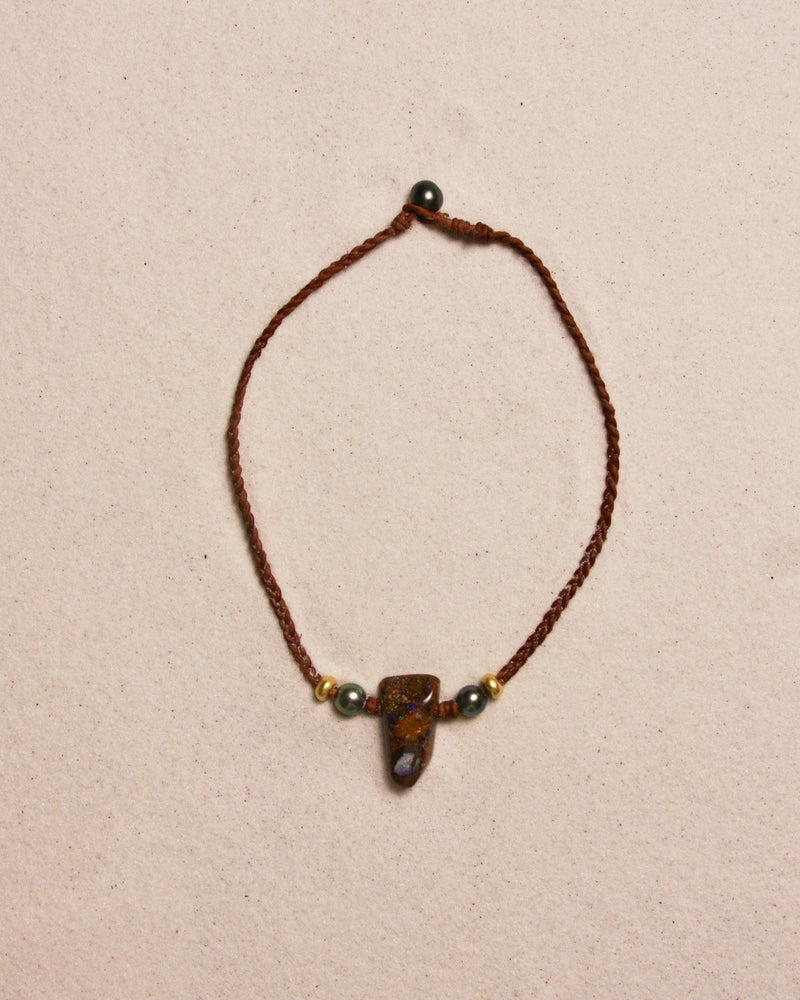 Australian Boulder Opal Chocker