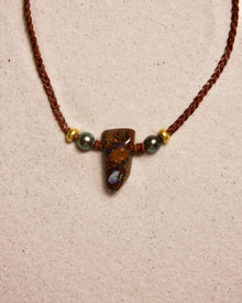 Australian Boulder Opal Chocker