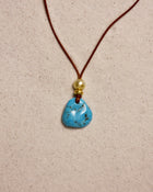 Turquoise & Gold Saba