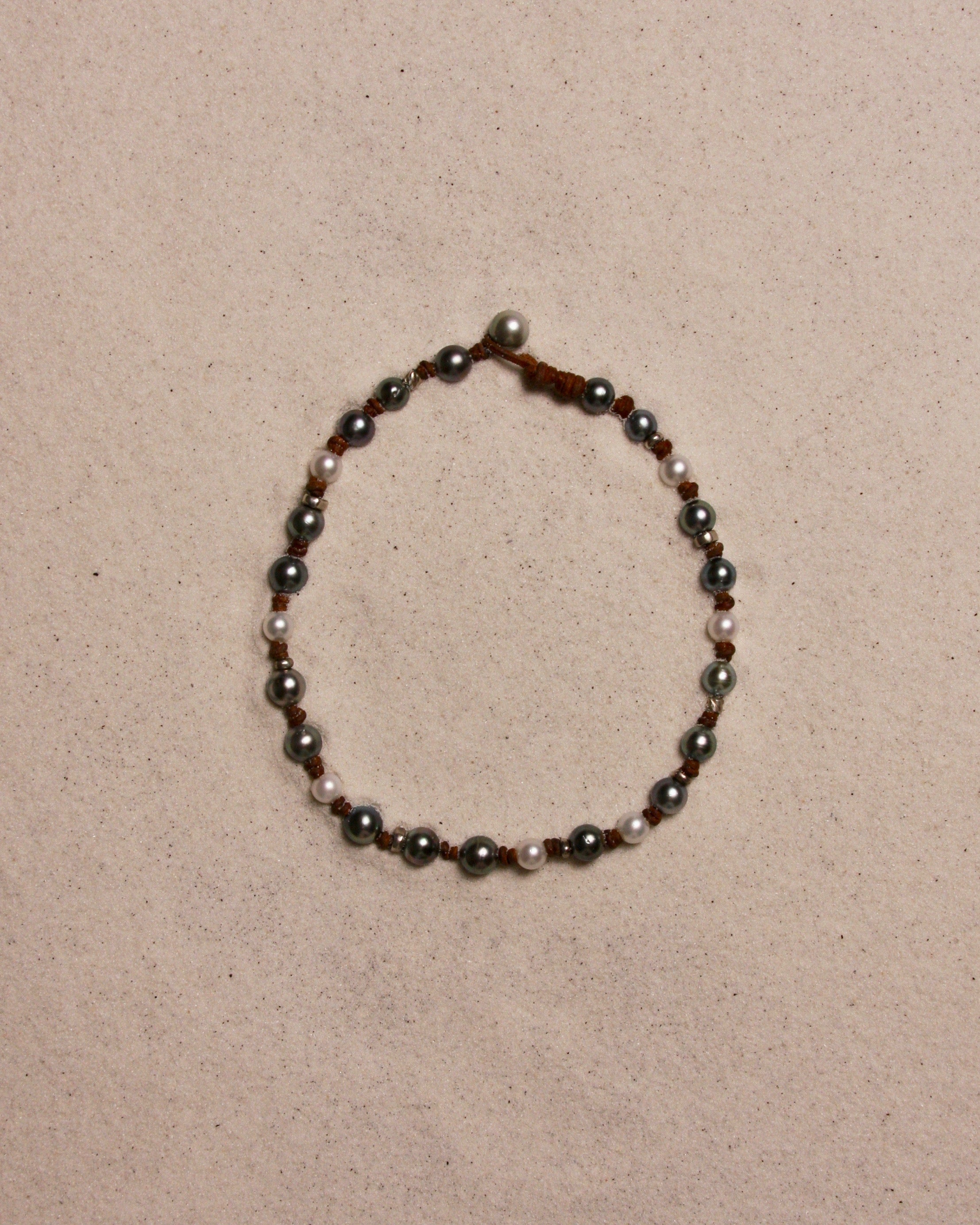 Black Tahitian All Around with Silver