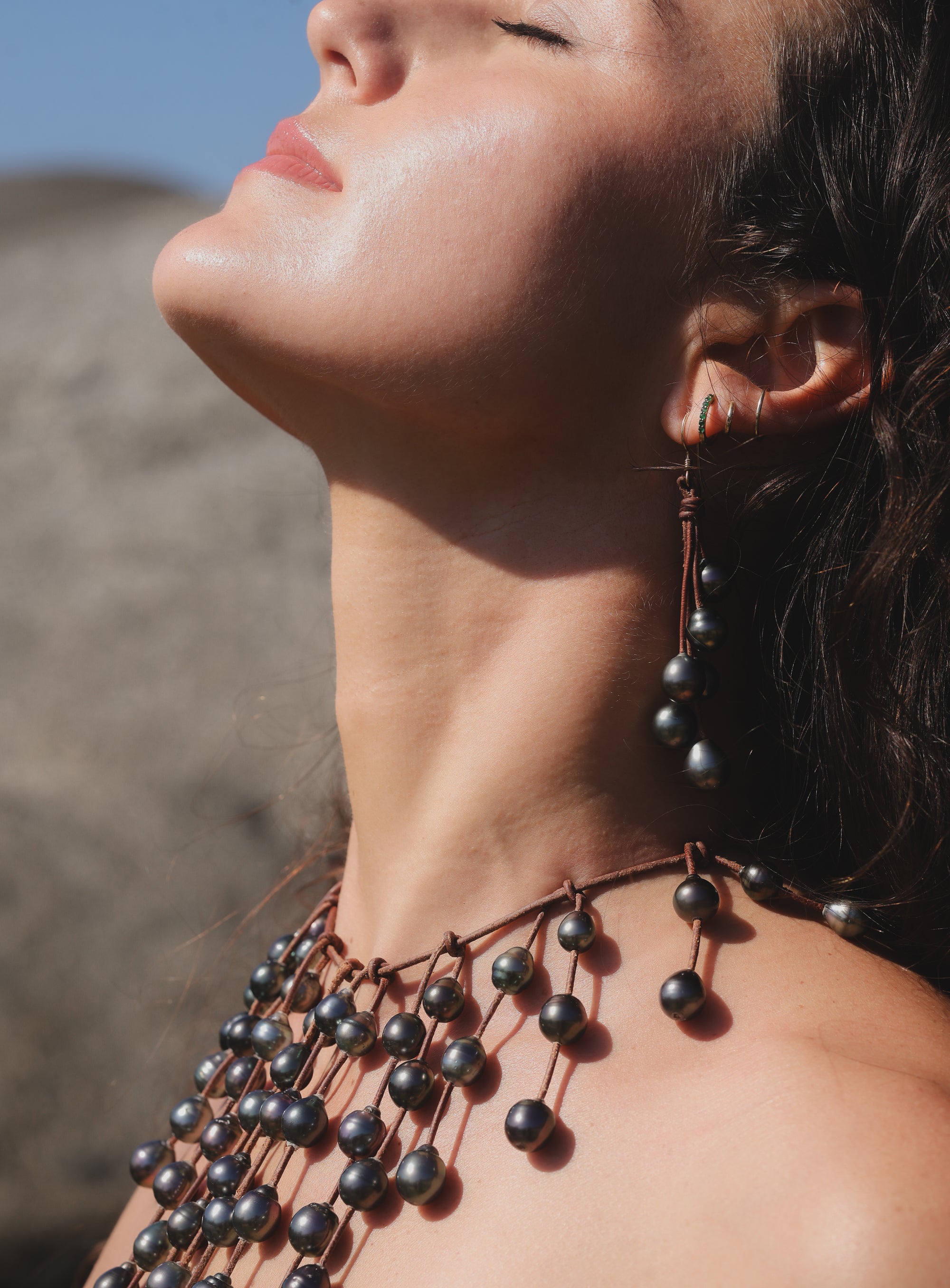 Six Drop Earrings