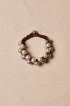 The Braided Beltway White & Platinum