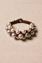 The Braided Beltway White & Platinum