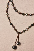 Black Tahitian Rosary
