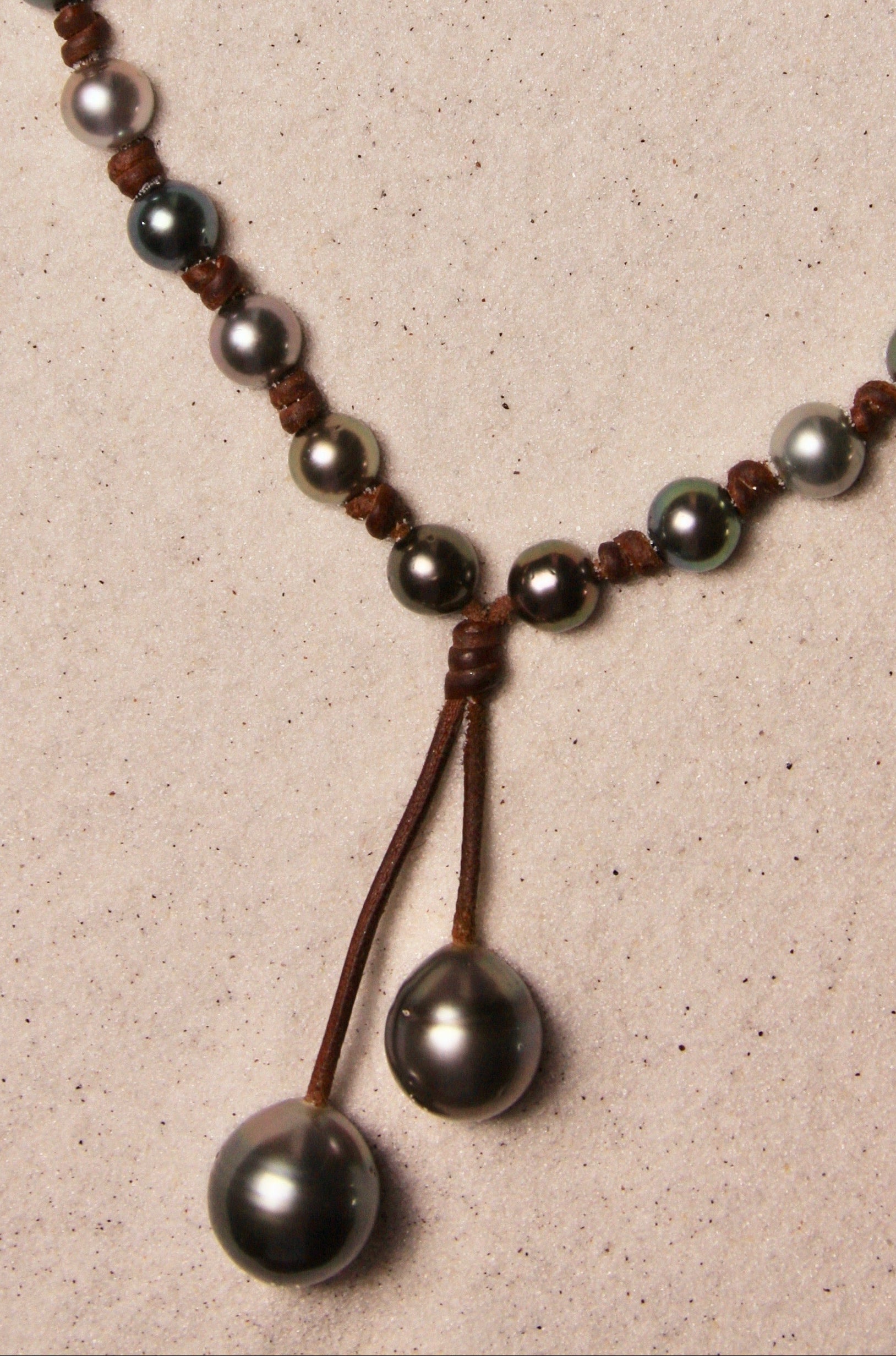 Black Tahitian Rosary