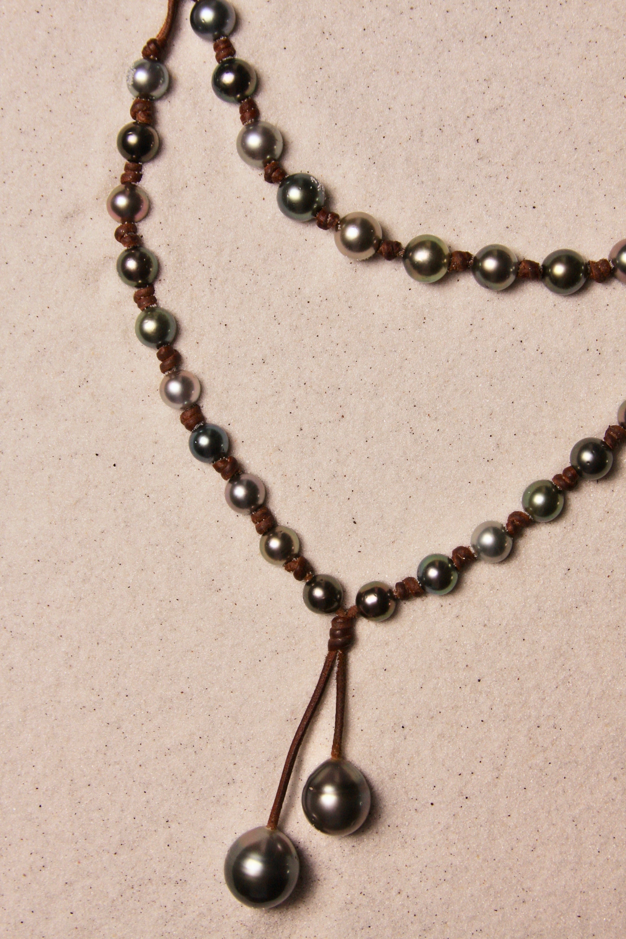 Black Tahitian Rosary