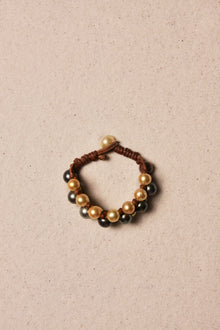 The Braided Beltway Gold & Black