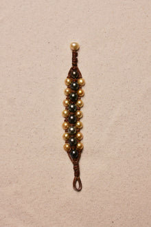 The Braided Beltway Gold & Black