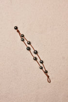 Music Bracelet Two Strand Black