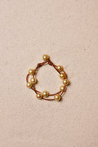 Music Bracelet Two Strand Gold