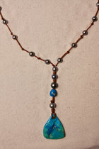 Violet Rose With Turquoise