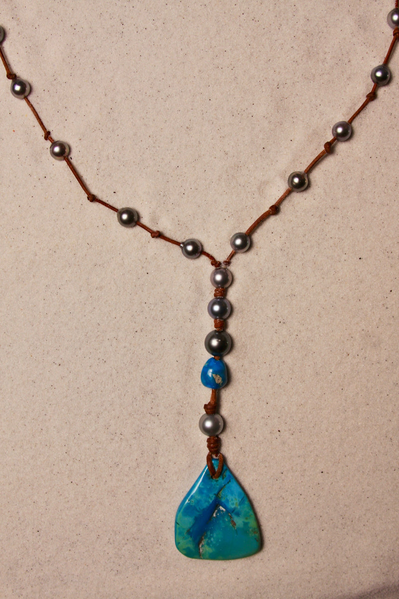 Violet Rose With Turquoise