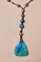 Violet Rose With Turquoise