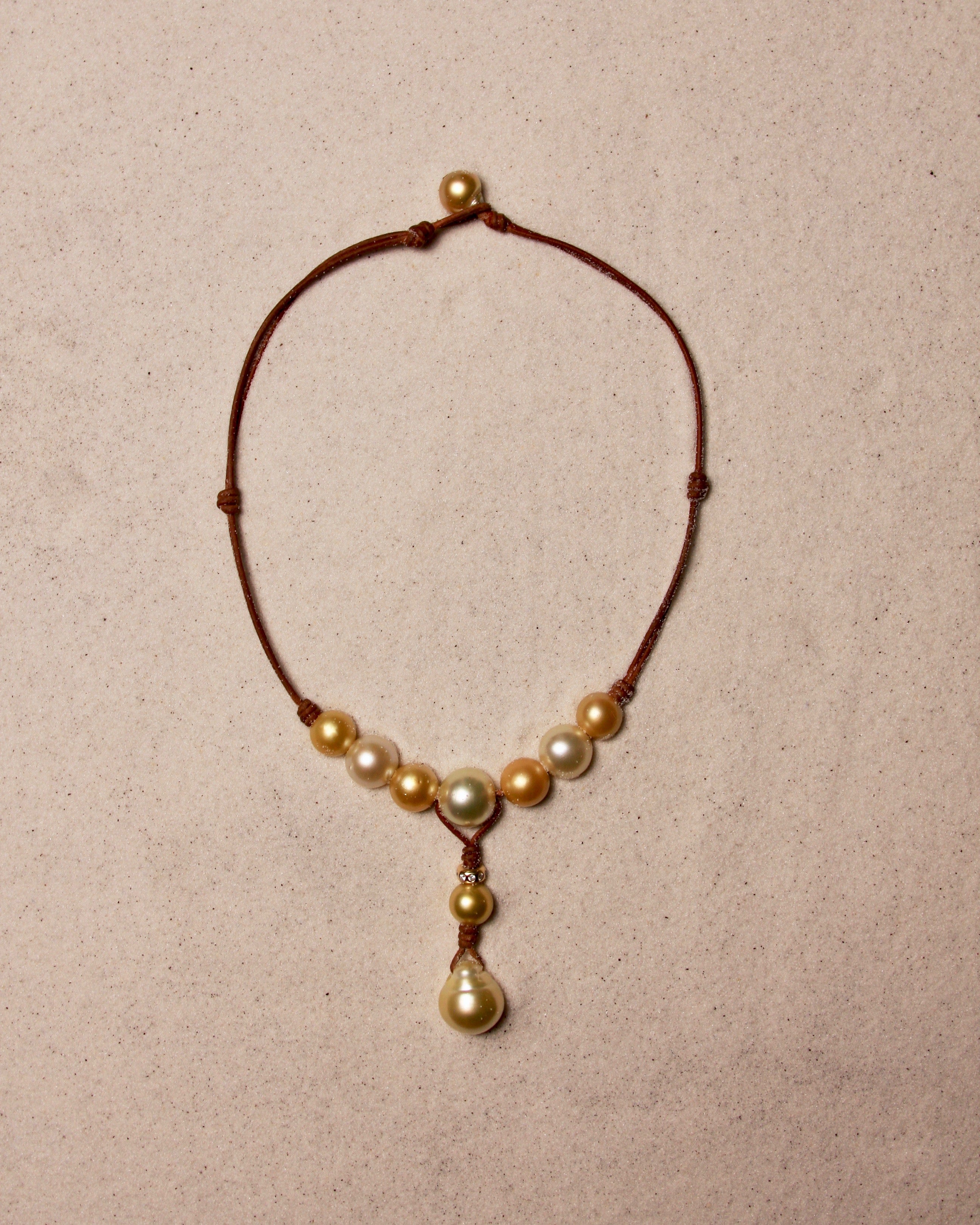 Gold South Sea Water Color