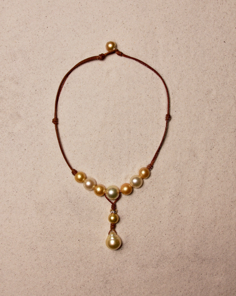 Gold South Sea Water Color