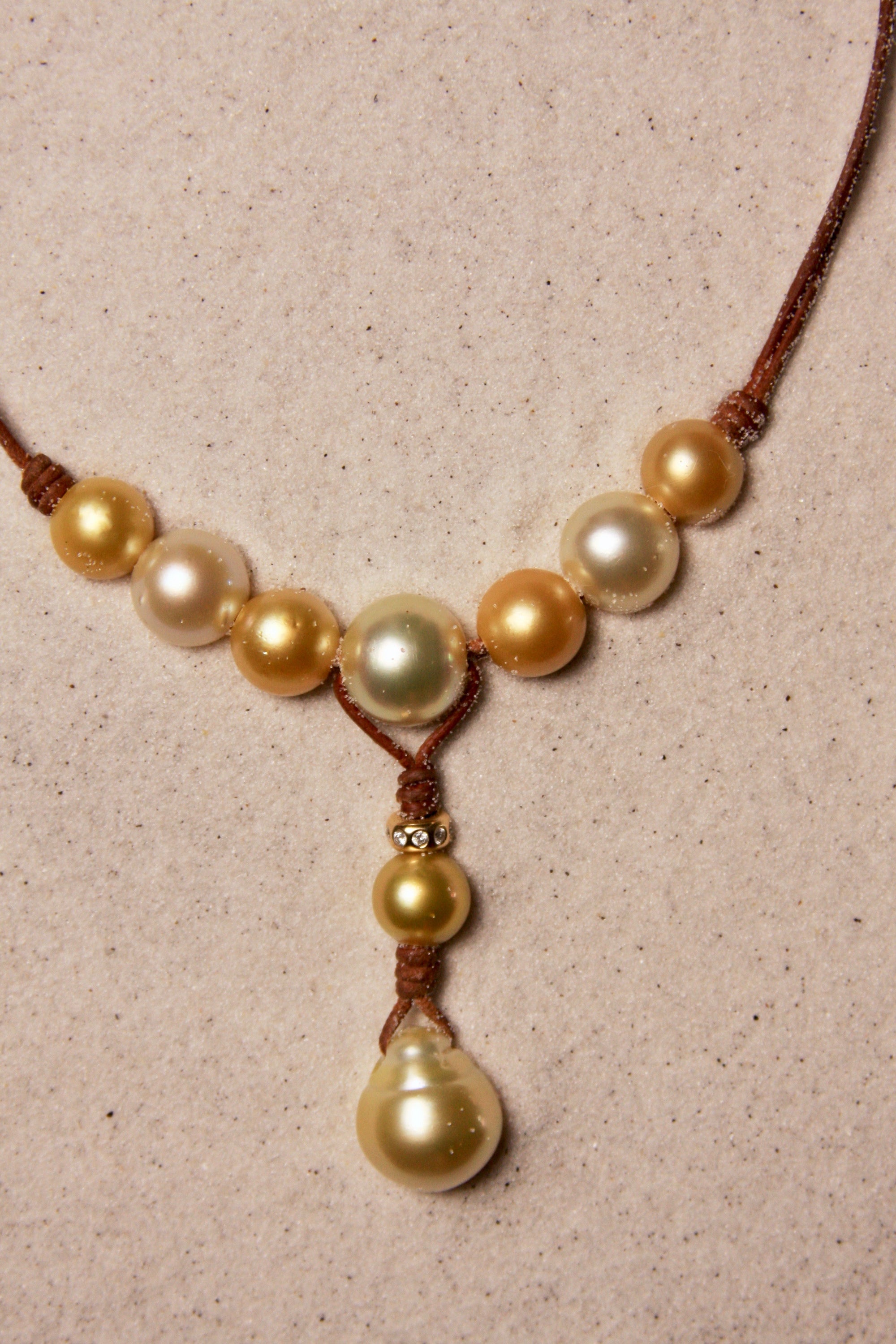 Gold South Sea Water Color
